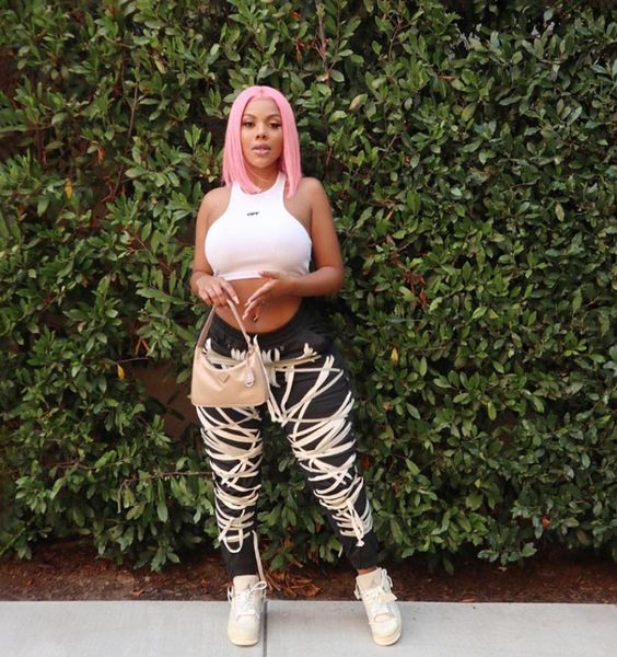 

2020 autumn new style bandage pants for women high waist full length casual black trousers female loose trousers5200838, Black;white