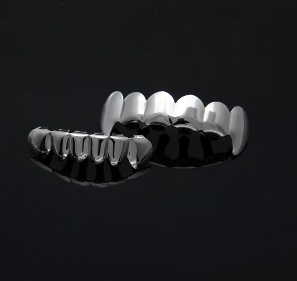 

fashion hiphop rock gold braces teeth grillznew wolf tusk toothwolf039s fang gold braces gr71280018280555, Black