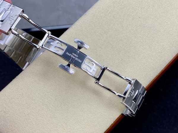 

pak watch for men superclone 5811 original thick 8.2mm latest public wrist watches w7el mens designer waterproof polish bezel iced out watch, Slivery;brown