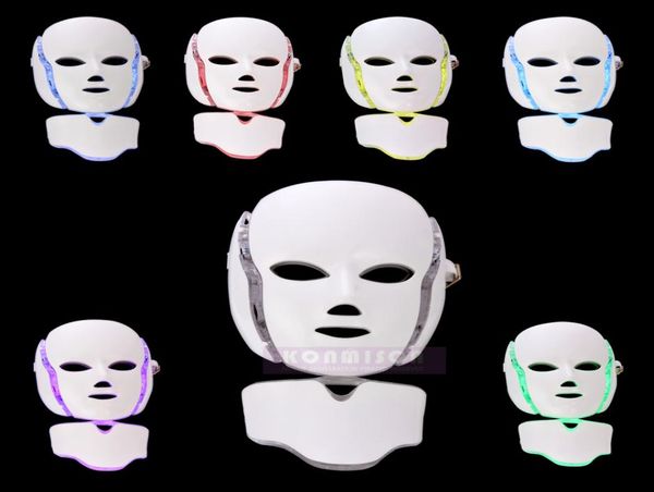 

2017 korea led light therapy mask skin rejuvenation led beauty face mask 7 colors led facial mask6233750