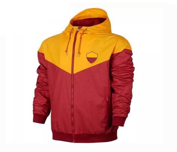 

whole roma men designer team jackets club brand windbreaker outdoor coats sports autumn zipper long sleeve women coats s2xl c1142952, Black;brown