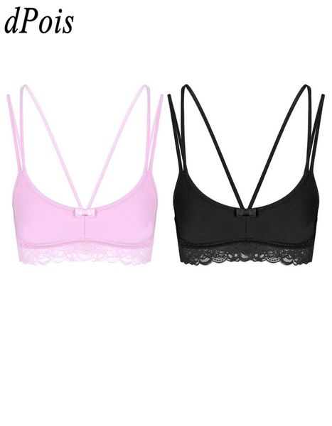 

new arrival men bra bikini plus size gay mens smooth lace lingerie sissy bralette with double shoulder straps5891296, White;black