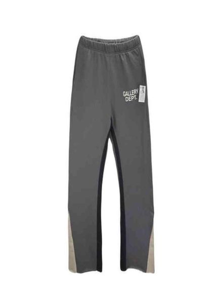 

men039s sweatpants gaojiechao brand sports casual european and american straight slim loose drawstring66506263933339, Black