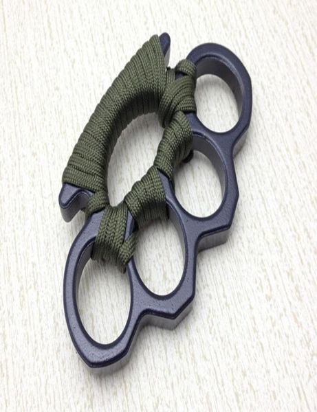 

new arival black alloy knuckles duster buckle male and female selfdefense f8131093