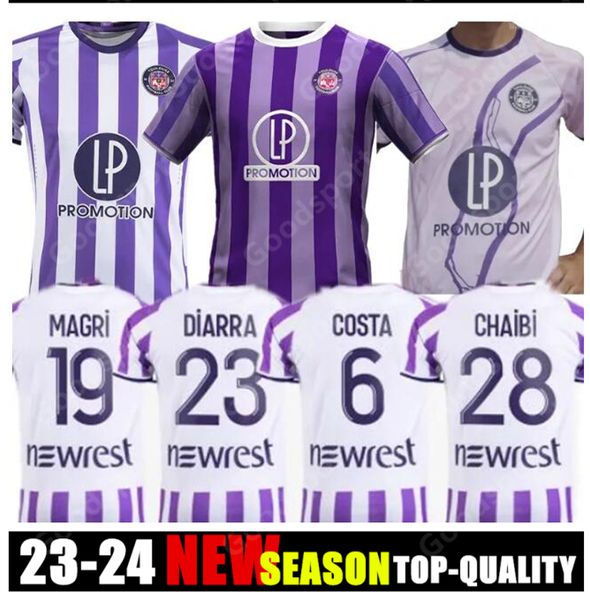 

23 24 toulouse soccer jerseys dallinga rouault maillot de foot 2023 2024 football shirts aboukhlhl onaiwu chaibi genreau nicolaisen suazo de, Black;yellow