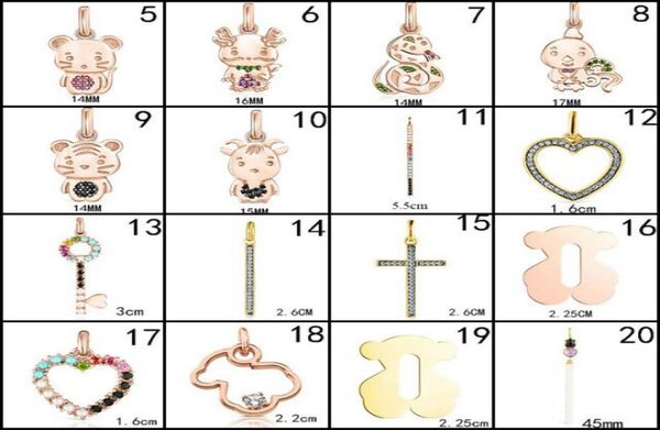 

2020 100 925 sterling silver bear pendant elegant fashion women039s jewelry manufacturer whole 131394908