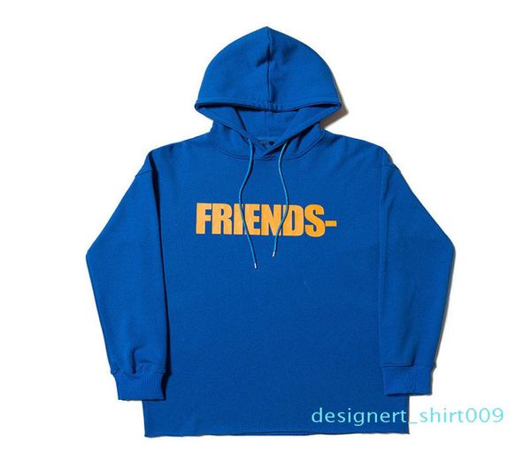 

v hoodie lone friends men women stylist hoodies blue orange purple mens stylist hoodies d091345463, Black