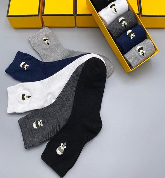 

5 pairbox mens socks leisure cotton socks gift box set0128084157, Black