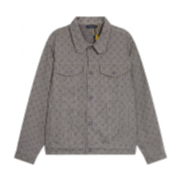 

23ss man designers denim jackets jacquard letters clothes mens coats outerwear hooded men clothing cotton black blue, Black;brown