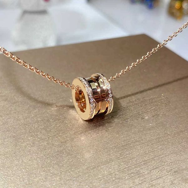 

designer bracele bvg pendant fashion luxury jewelry diamond gold necklace ring accessories clover womenbaojia edition spring with full diamo, Silver