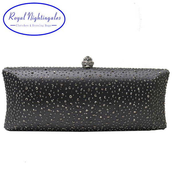 

evening bags royal nightingales women party metal crystal clutches crossbody handbag wristlets hard case clutch for gift 230901