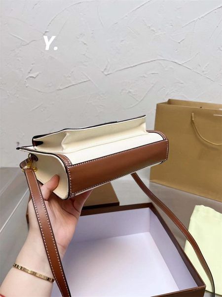 

designer bag shoulder blondie handbag versatile large capacity portable messenger leather bag single shoulder crossbody handbag white