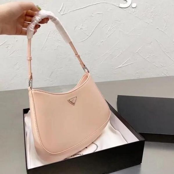 

designer 2005 nylon 3 pcs high shoulder bag cleo hobo mens womens luxury chain hobo wallet messenger bag womens clutch 2000 handbag fashion