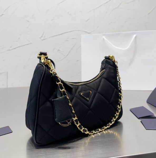 

designer bags luxury women nylon straw bag hobo casual tote handbag chain lady beach shoulder bag purses