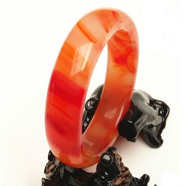 

floating red bracelet female chicken blood red agate bracelet, Black