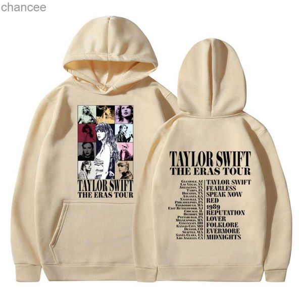 

men's hoodies sweatshirts taylor the eras tour concert gift for fans hoodies women midnight album swift print sweatshirt men pullover h, Black