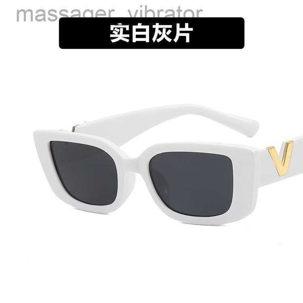 

hop 2023 new fashion hip glasses personality polygon sunglasses small frame sunglasses trend bufd 1 n2t8, White;black
