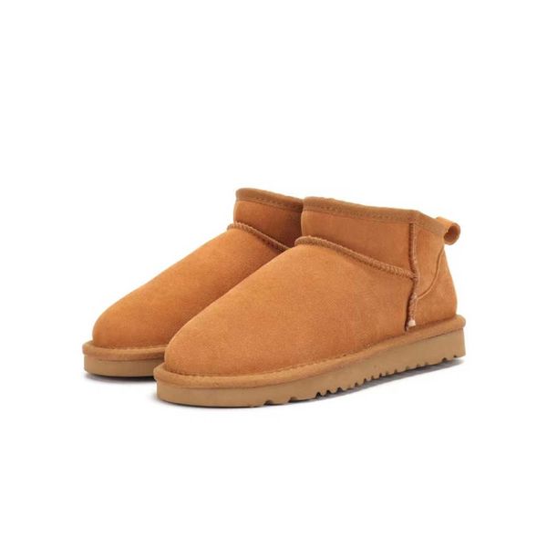 

sell classical mini ugglityes women snow boots keep warm boot latest fashion sheepskin cowskin genuine leather plush boots, Black
