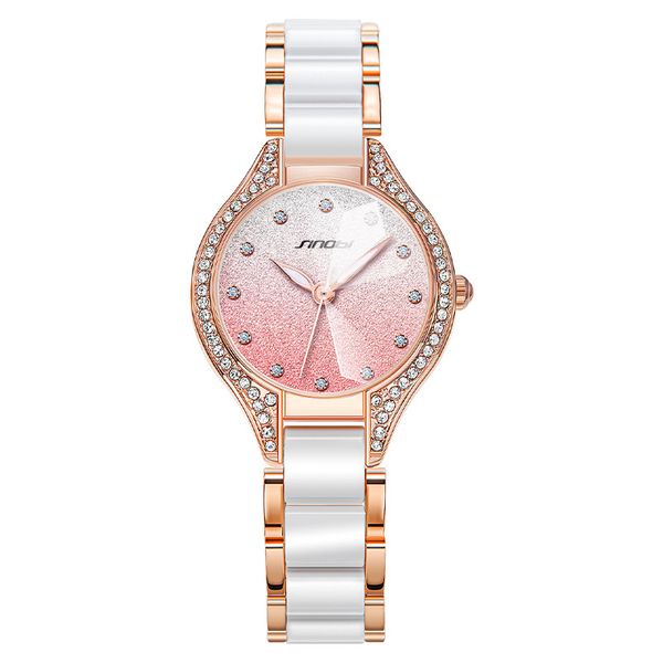 

womens watch watches luxury fashion waterproof quartz-battery 30mm watch, Slivery;brown