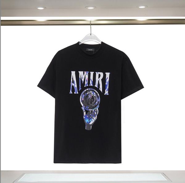 

2023 early spring new trend a halo dyed letter logo printed loose fit men's and women's short sleeve t-shirt size s dhtkm, White;black