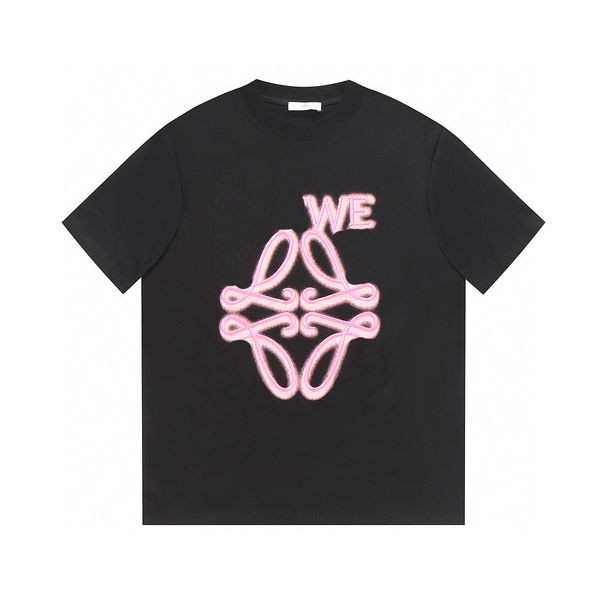 

men's plus tees & polos round neck embroidered and printed polar style summer wear with street pure cotton t-shirts 6004, Black
