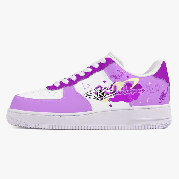 

diy shoes one for men women platform casual sneaker personalized text with light purple cool style trainers outdoor shoes cartoon versatile