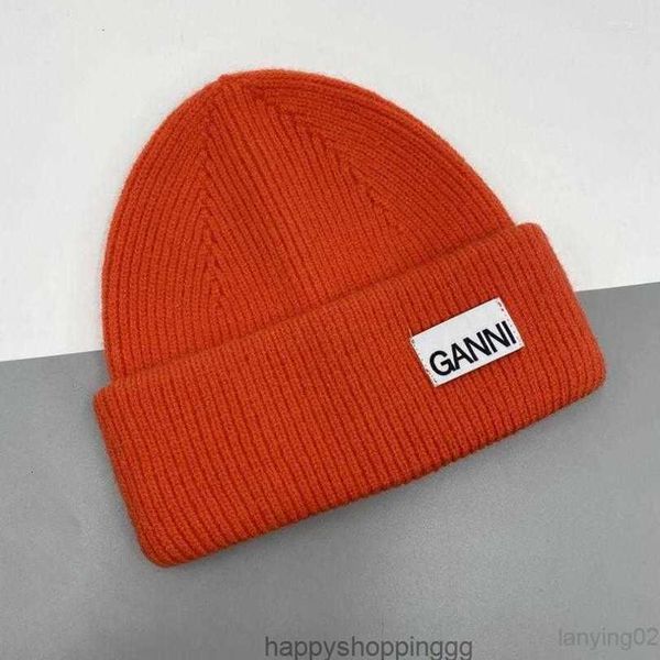 

designer new womens mens berets gannis three fold male female couples fashion brand knitted hat thickened warm beanie winter 7kna, Blue;gray
