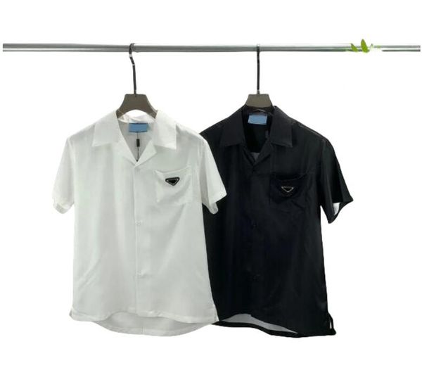 

men's plus tees & polos t-shirts round neck embroidered and printed polar style summer wear with street pure cotton, White;black