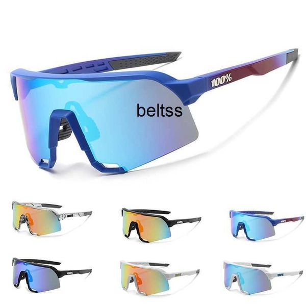 

100 cycling glasses windproof running goggles mountain cycling goggles sports glasses windproof sun protection, White;black