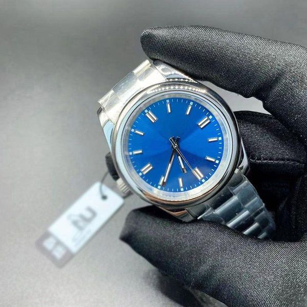 

steel mens automatic full with box and papers luminous sapphire swim wristwatches super watch 41/36/mm stainless luxury design new watc lrta, Slivery;brown