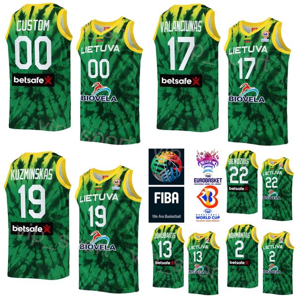 

print lithuania basketball world cup 20 donatas motiejunas jerseys 22 eimantas bendzius 31 vaidas kariniauskas 12 donatas motiejunas 19 mind, Black;red