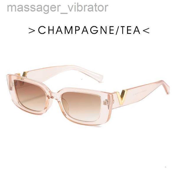 

Sunglasses Fashion trend Small Frame Women's metal hinge jelly Sunglasses men's cross net red glasses U96V VFOJ