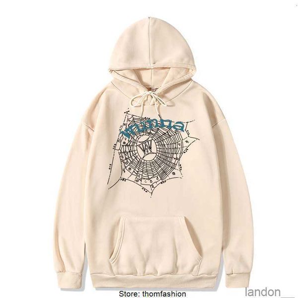 

men's hoodies new autumn sweater spider web pullover hoodie, Black