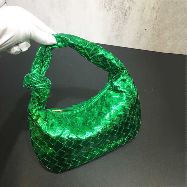 

designer jodie evening bags of botegss ventss woven bag fashion handheld dinner advanced sense female large capacity dumpling with real logo