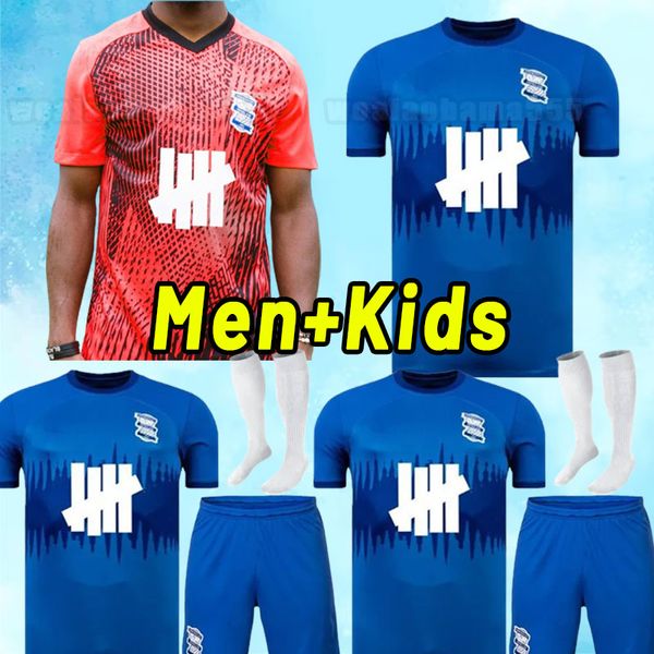 

23 24 birmingham soccer jerseys deeney bela lukasz jutkiewicz hogan 2023 bela sam gallagher pedersen dean sunjic men kids kits sock full set, Black;yellow