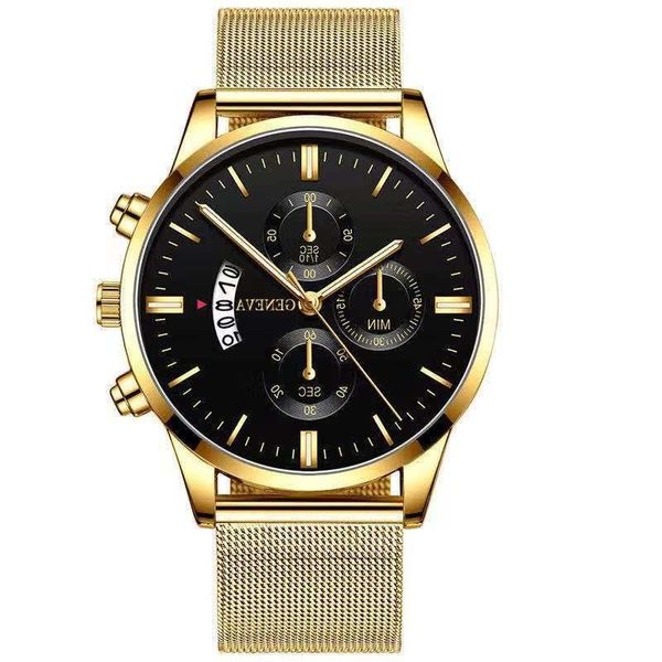 

calendar watch wristwatch watches sports large waterproof fashion quartz men's dial automatic watch gold iouch, Slivery;brown
