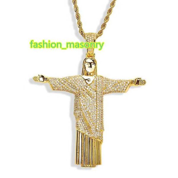 

pass diamond tester vvs moissanite 925 silver christian jesus hip hop jewelry iced out pendant men necklace pendant and chain