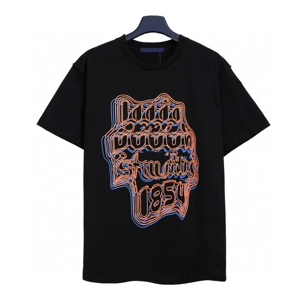 

men's plus tees & polos t-shirts round neck embroidered and printed polar style summer wear with street pure cotton 12er, Black;brown