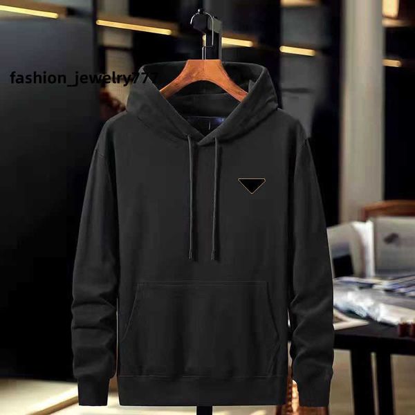 

man hoodie designer jersey sweatshirt hooded terry spring windter down jumpers mens hoodies thicj pullover asian size s-5xl, Black