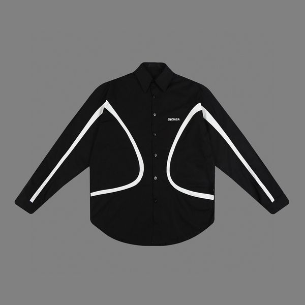 

men's plus tees & polos round neck embroidered and printed polar style summer wear with street pure cotton t-shirts 300045, Black