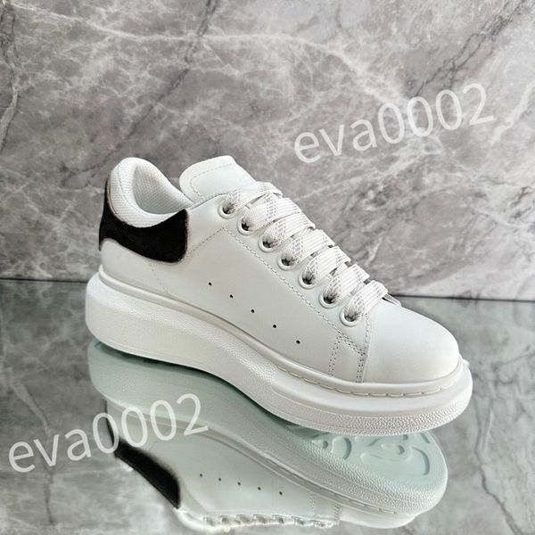 

2023 new designers men casual shoes leather sneaker women's transparent sole sneakers platform trainers size 35-46 xsd221101, Black