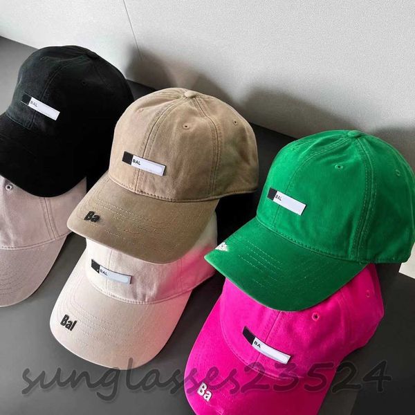 

bal solid color baseball hat, fashion trend hat, designer hat, street casual hat, unisex, adjustable hat, alphabet hat gz217386, Blue;gray