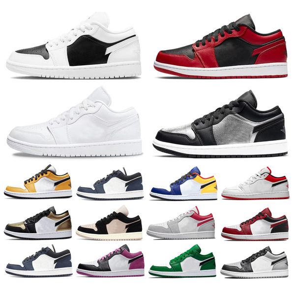 

jumpman 1s men women basketball shoes running sneakers black panda washed denim olive cactus jacks emerald unc wolf grey tear away silver ca