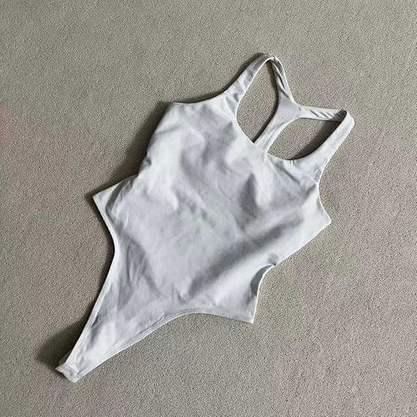 

yoga lu lu lemon al suit swimsuit sports fitness one-piece slim fit vest bottoming underwear detachable chest pad womens clothing running gr