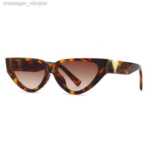 

small 923 new fashion show frame cat eye sunglasses women's tidal sunglasses 8uaq 3 sypm, White;black
