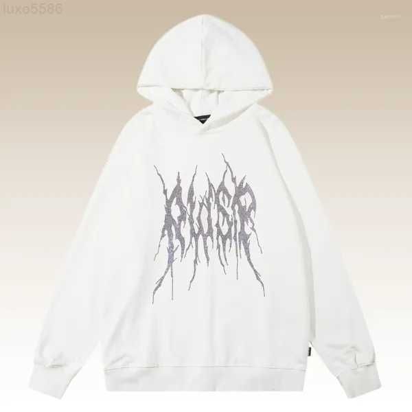 

men's designer fashion hoodies 2023 fall art drill print men t-shirt long sleeve hoodie sweatshirt sudaderas hombre hooded sweater3j4v, Black