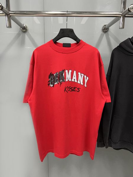 

men's plus tees & polos round neck embroidered and printed polar style summer wear with street pure cotton 3r2rd, Black;brown