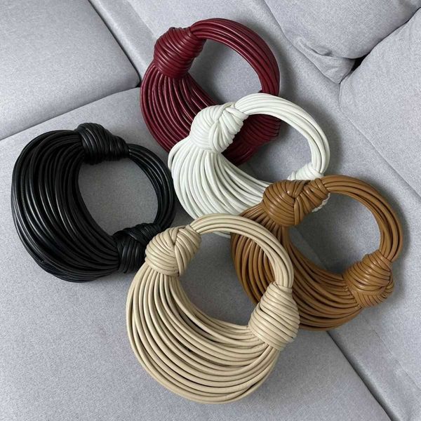 

original edition botegss ventss jodie handbags for women hand tied knot bag small design versatile handbag lamian noodles handm with real lo