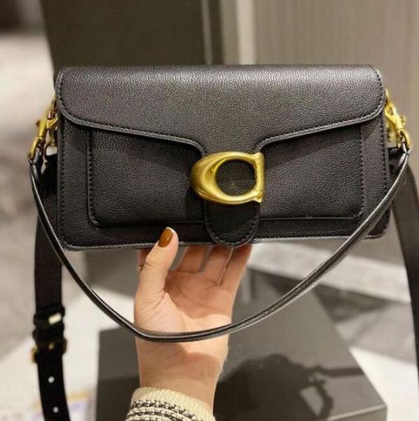 

womens man tabby shoulder bag designer crossbody tabby handbag for real leather sacoche borse letters lady crossbody bag flap designer bags