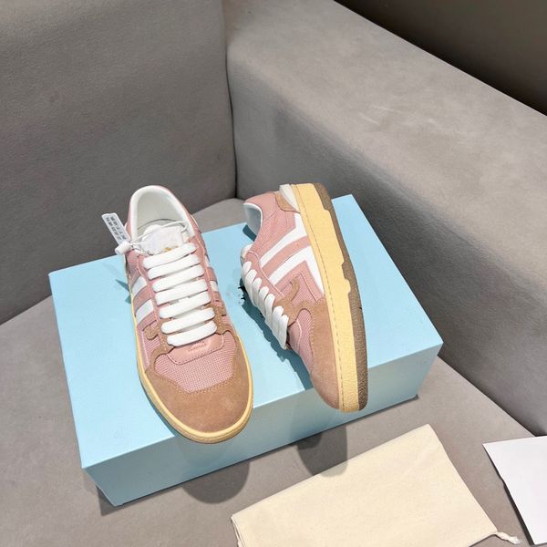 

tennis sneaker designers canvas casual shoe women men shoes ace rubber sole embroidered beige washed jacquard denim fashion classic 0801, Black
